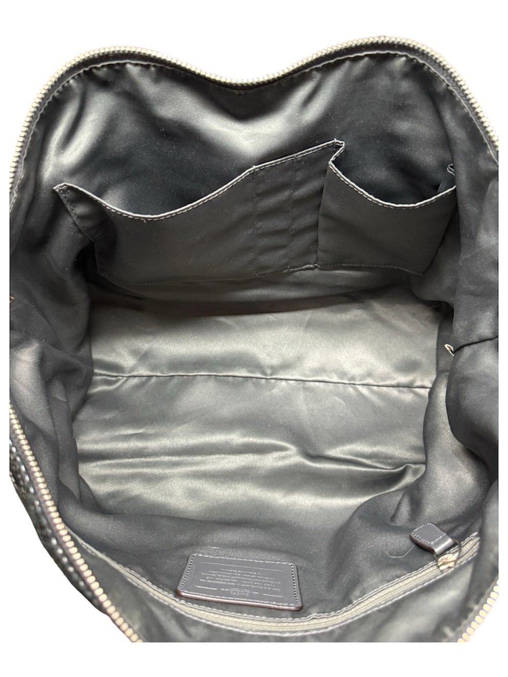 Coach Taylor Suede, Leather and Snake Skin Embossed Purse w/ Purse pillow (2014) - Picture 7 of 9